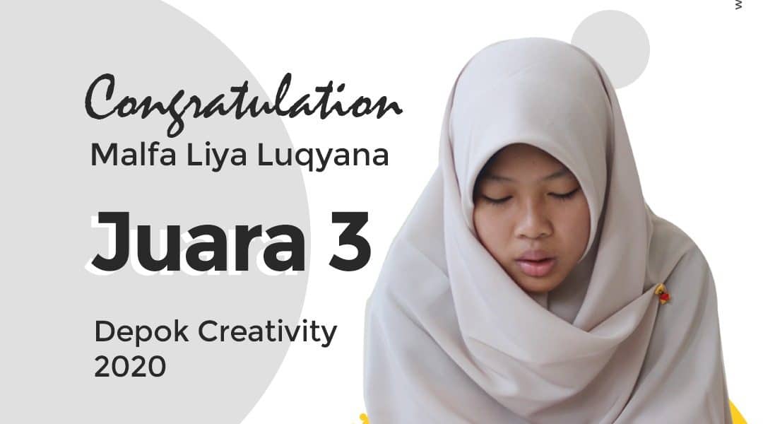 Malfa Liya Luqyana Zamzam Syifa School Juara 3 Depok Creativity 2020